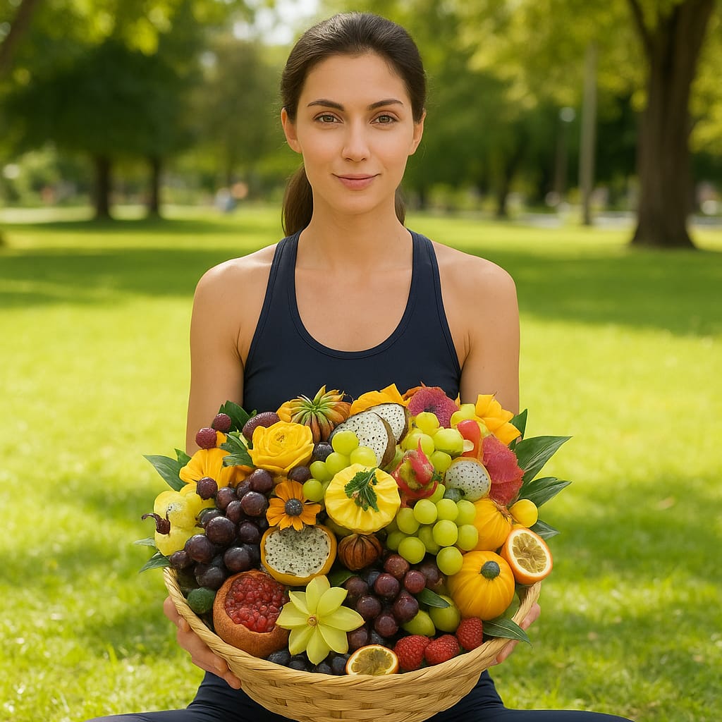 סלסלות ומגשי פירות 